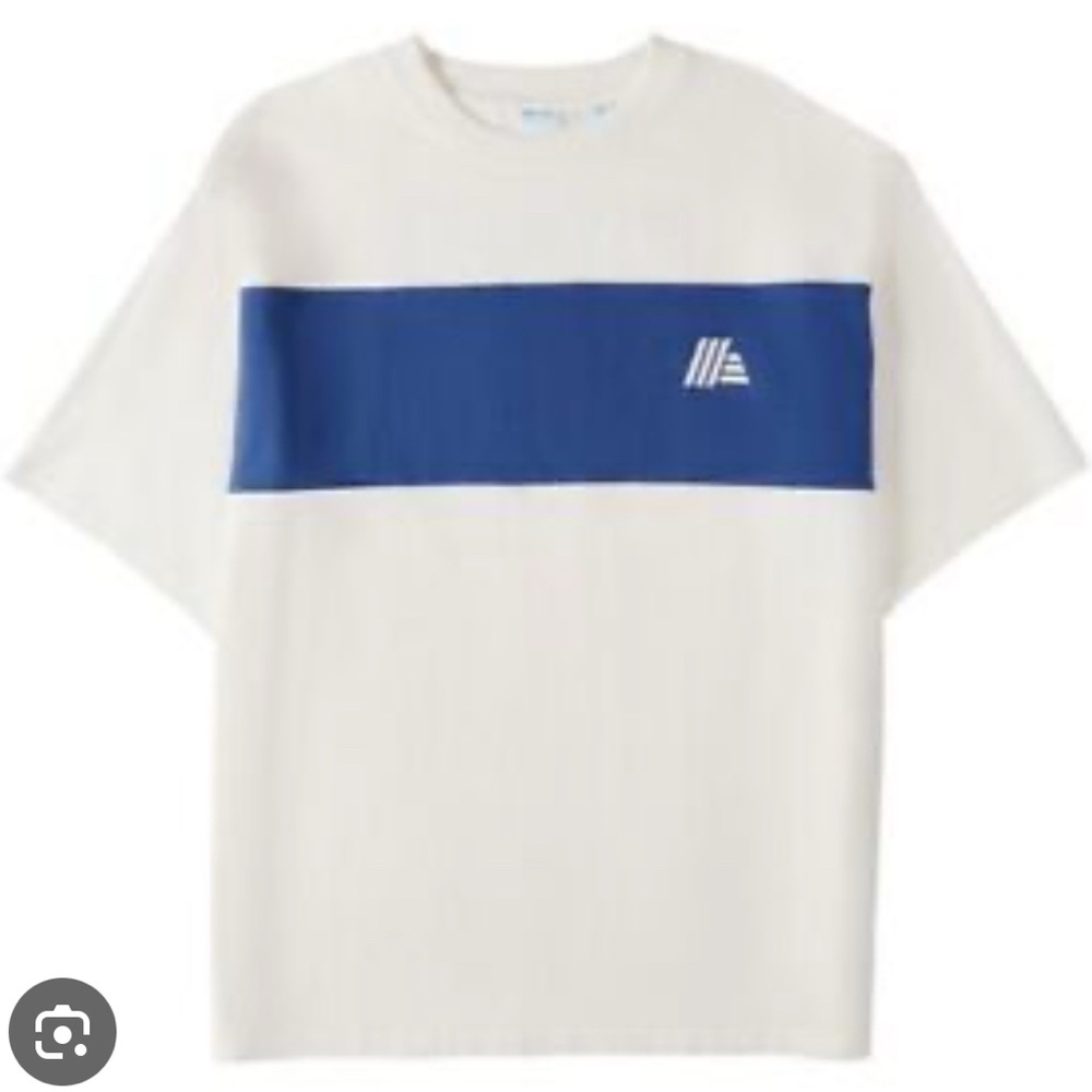 Aldi Gear 2025 White and Blue Graphic T-Shirt UNISEX SIZE SMALL